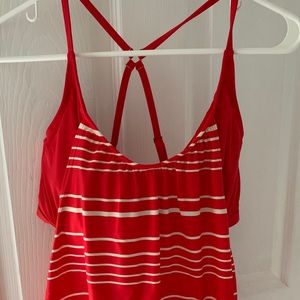 Athleta Size size 36 D/DD tall tankini top